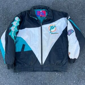 1990s Miami Dolphins Pro Player Jacket size L